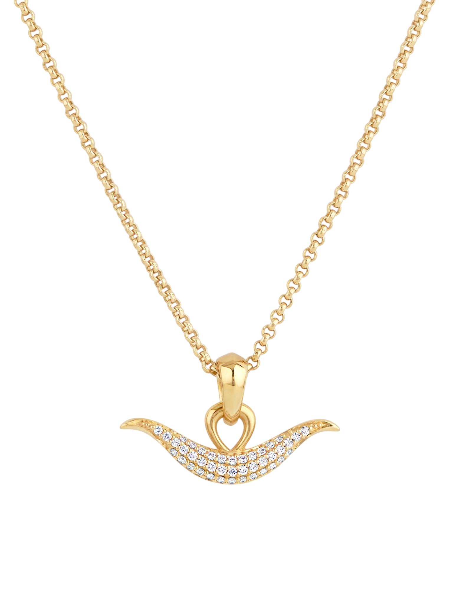 Toro lab-created diamond pendant